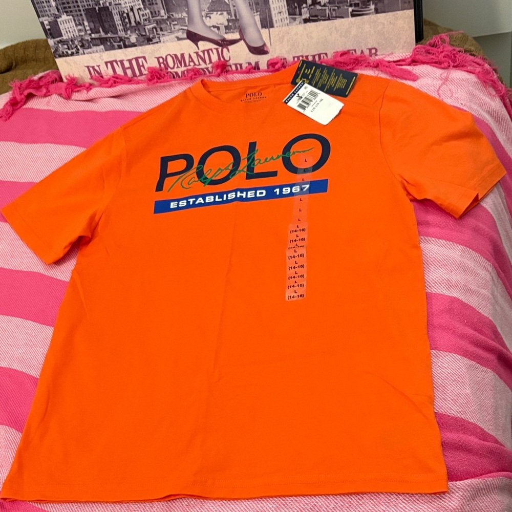 Polo by Ralph Lauren Orange Kids T-Shirt